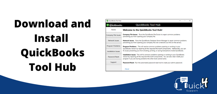 Download and Install latest QuickBooks Desktop Tool Hub