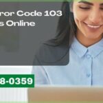 Error code 103 Quickbooks online