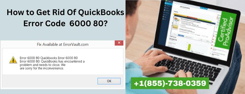 Error 6000 80 in QuickBooks Desktop Pro