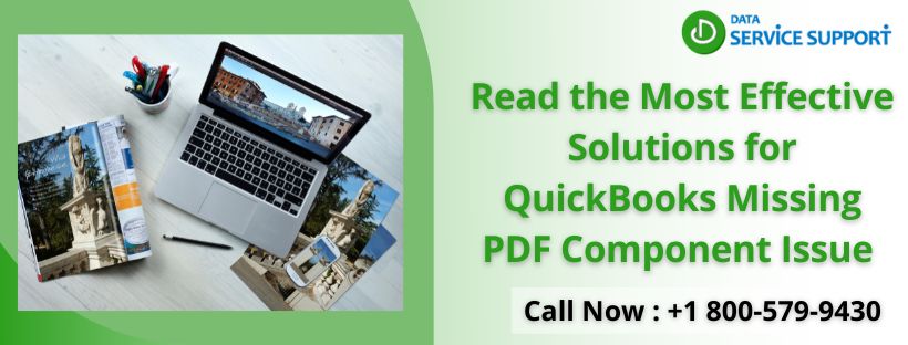 Read the Most Effective Solutions for QuickBooks Missing PDF Component Issue Here
