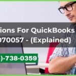 QuickBooks Error Code 80070057