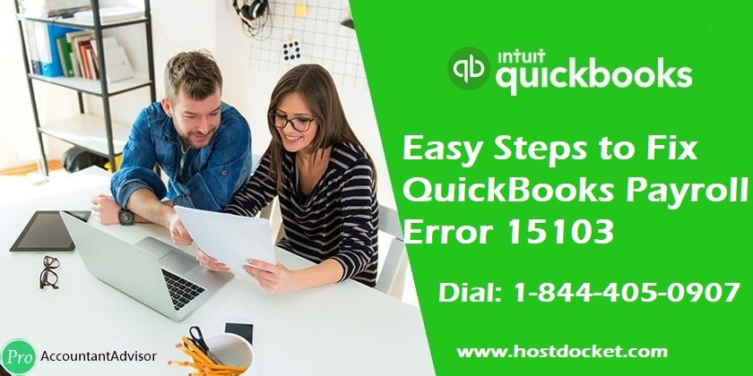 Steps to Fix QuickBooks Error Code 15103