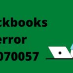 Quickbooks error 80070057
