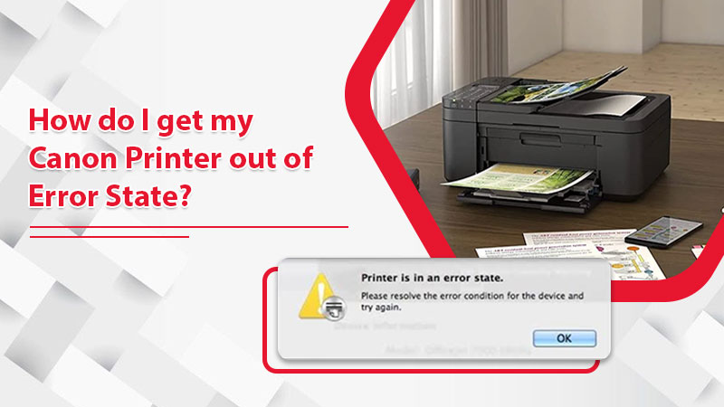 Canon Printer In Error State