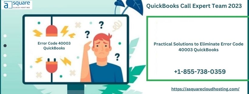 Error Code 40003 QuickBooks