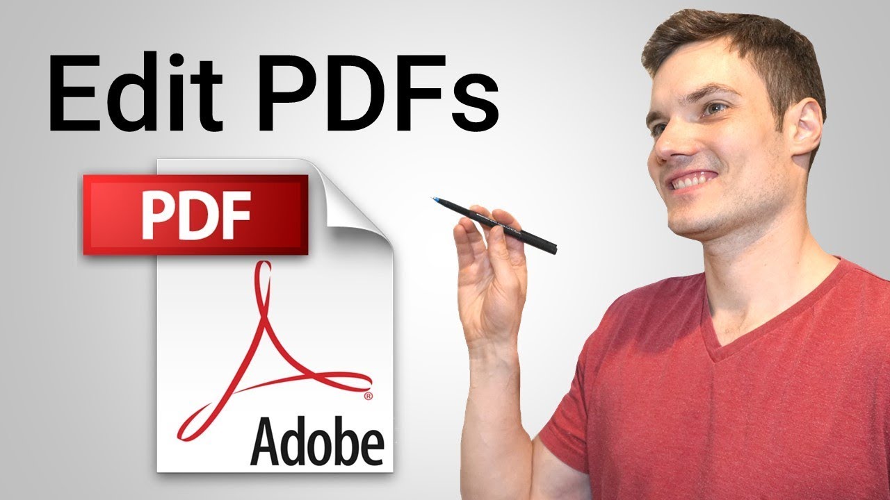 How to edit PDF file
