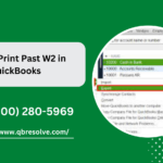 How to Print Past W2 in QuickBooks