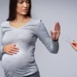The significance of quitting smoking for a healthy pregnancy.