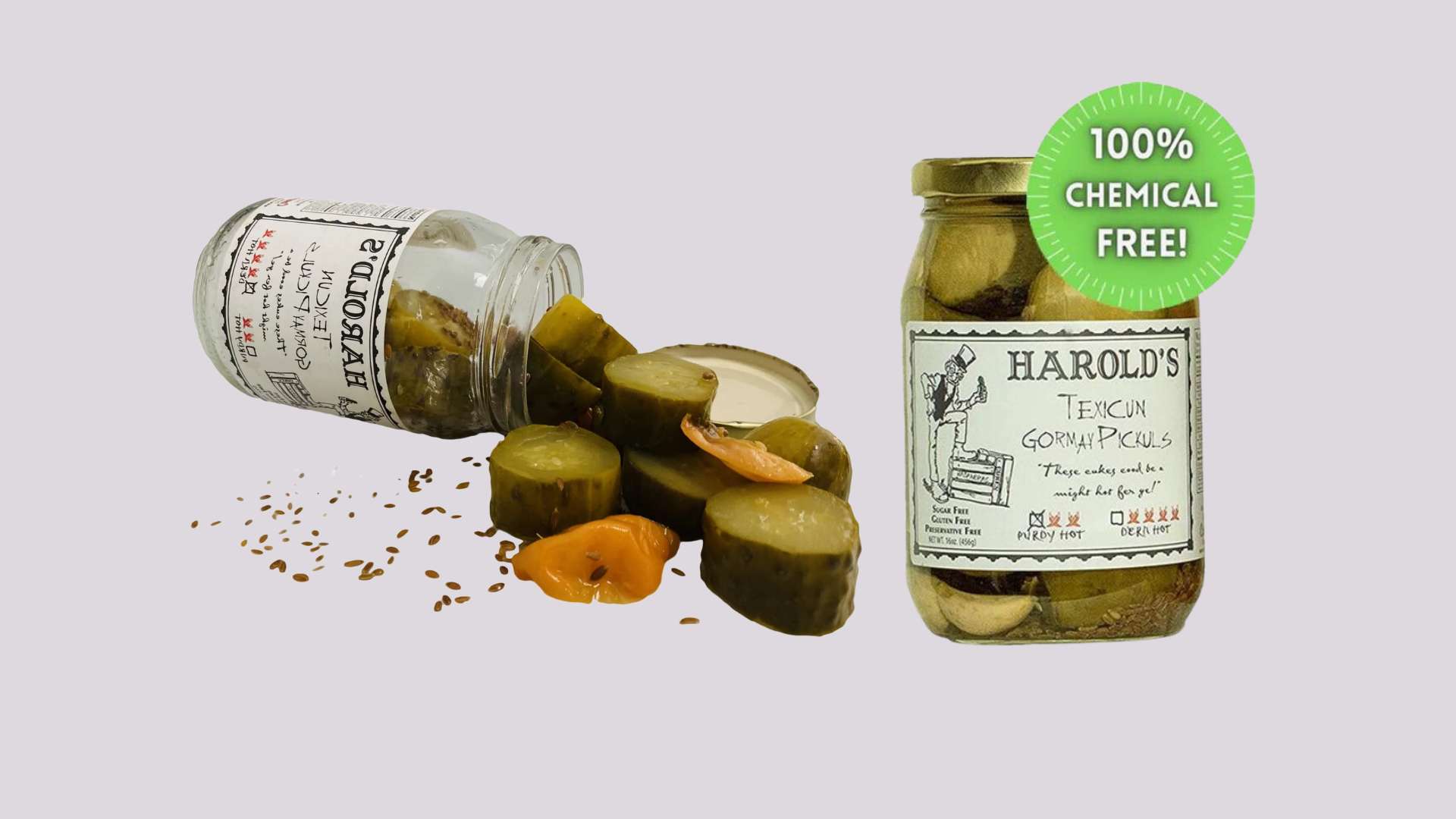 delightful tanginess of dill pickles