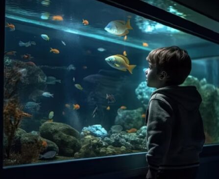 Aquarium and Fishes Safe from Harms